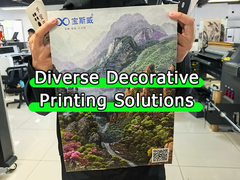 Imprimante hybride à courroie de maille efficace UV 2m 2-8pc I3200