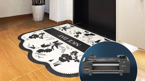 Solution d'impression de tapis de sol en cuir PU Baosiwei