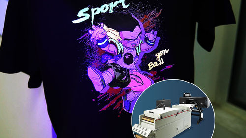 Solution d'impression par couleur fluorescente Baosiwei DTF
