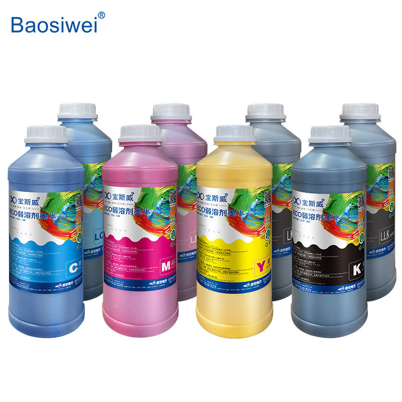 L'encre Baosiwei Eco Solvent est adaptée à différentes têtes d'impression